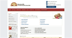 Desktop Screenshot of angellstreetpsychiatry.com